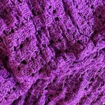 Catherines  womens  crochet open cardigan sweater orchid pink elbow sleeve 3X Photo 13