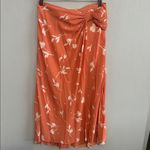 Lush Clothing LUSH Floral Bow Front Midi Skirt Photo 1