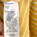 Caslon NWT Colorblock Striped Sweater in Yellow Placed Stripe - L Photo 3