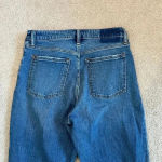 Abercrombie & Fitch The Mom High Rise Jeans Cropped Distressed Size 28/6 Photo 5