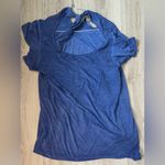 Joseph A  Blue Cut Out T-Shirt short sleeve shirt top Photo 1