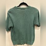 Petite Sophisticate Vintage Crew Neck Sweater with Floral Design Photo 4