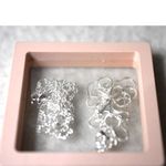 Source Unknown NIB Dainty Delicate 2 Silver Tone Link/Snake Chain Letter "A" 16"/18"  Necklaces Photo 4