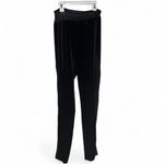 Naked Wardrobe Velvet Mesh-Trim Leggings size Large NWOT Photo 7