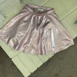 Bebe Lulu Zoe Metallic Lavender Skirt Photo 1