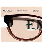 Envy Glasses Womens Eyewear Brown Clear Casual Wear Business Smart 53-18-140 NEW Photo 1