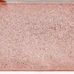 IPSY ‘Time To Shine’ Dusty Rose Sparkled Glam Cosmetic Bag Pink Photo 0