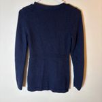 Boden Navy Floral Hem Button Photo 5