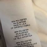 EXPRESS White Sleeveless Draped Tank Top Photo 6