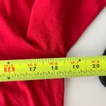 J. Crew Women's Tissue Cotton Turtleneck Red XL Spandex Lightweight Holiday NEW Photo 5