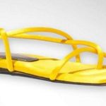 Proenza Schouler Canary Yellow Square Open-Toe Strappy Sandals Size 6.5 | EUC Photo 1