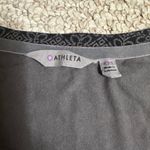 Athleta  gray v-neck long sleeve stretchy dress size XXS Photo 3