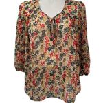 Urban Outfitters Pins and Needles  Semi sheer Peasant Blouse Photo 0