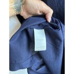 Boden US 4 Navy Shirt Dress Linen Belted Midi Button Down NEW Blue Photo 8