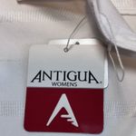 Antigua Golf Polo Womens Striped Desert Dry Short Sleeve Size M NWT Photo 8