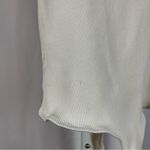 Charlotte Avery Size XL Extra Large Ribbed Ruffle Strap Y2K Feminine Bodysuit White Photo 4