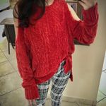 Gibson Latimer Red holiday chenille sweater Photo 2