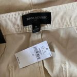Banana Republic Belted Cargo Pants Wmns 10 Khaki Beige Utility Tapered Trousers Photo 7