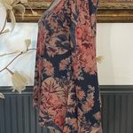 Soft Surroundings  Millie Floral Knit Top Tunic Sweater - Sz PS 💚🎀 Photo 4