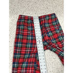 Woman’s Alexander Del Rosa Small Red Plaid 2 Piece Sleepware Set Flannel Photo 4