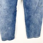 KANCAN Avery Medium Wash Straight Leg High Rise Cargo Jeans, Size 28 Blue Photo 4