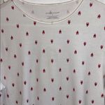 Christopher & Banks White Shirt with Red Lobster Design 100% COTTON
SIZE LARGE Photo 1