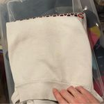 Sweet vintage 80s creamy apple granny turtleneck oversized sweatshirt holiday White Size XL Photo 9