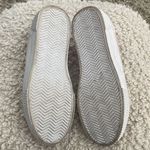 ASOS  Design‎ Women's Lace Up Embroidered Platform Canvas Sneaker Shoes Pale Pink Photo 4