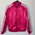 Adidas Women's Pink Athletic Tracksuit Jacket Photo 5
