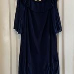 Ted Baker  Franeis Off the Shoulder pleated dress Photo 3