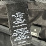 EXPRESS Tweed Shorts Women 6 Silver Metallic Black Pockets Cuffed Lined Party Photo 9