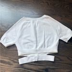 Endless Rose  Ivory Knit Crop Top Photo 2