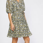 Current Air BAROQUE FLORAL WRAP DRESS | S NWT Photo 0