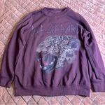 Def Leppard Maroon Sweatshirt Purple Size XS Photo 1
