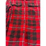 CHAPS  Red And Black Plaid Button Up Shirt Woman’s Large Photo 3