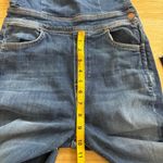 Mother RARE Denim The Tie Back Hustler Ankle Fray Jumpsuit NEW Blue Size 26 Photo 9