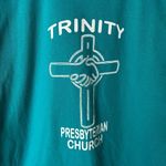 Trinity Presbyterian Church T Shirt Vintage 90s Medium M Blue Graphic Tee Size L Photo 4