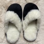 Aussie Merino Victoria Slippers Size Medium (6/7) Black Photo 4