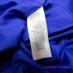 New! Aidan Mattox royal blue‎ strapless ruffle top, US size 14 Blue Photo 16