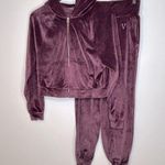 Victoria's Secret  Purple Velour Tracksuit Size XS Photo 0