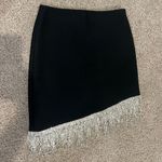 Akira NWT  THANK ME LATER MINI SKIRT WITH RHINESTONE FRINGE Photo 1