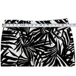 Alfani Pencil Black White Midi Zip Slit Skirt Size 14 Modern Business Casual Photo 4