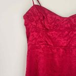 Princess Polly  Diva Mini Dress Deep Red Size 8 Photo 3