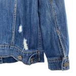 Unpublished  Women’s Distressed Denim Jean Jacket Photo 8