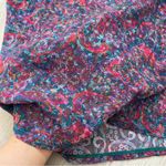 Vintage Lace Tank Top Paisley Purple Blue (medium) y2k retro funky grannycore Photo 2