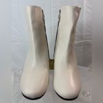 Altar'd State  10 Mallory Off-White Chunky Heeled Boots Photo 3