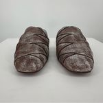 Seychelles  To Die For Metallic Pewter Leather Mules size 6 New in Box Flats Photo 2