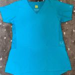 WonderWink  Teal Blue Scrub Top  Photo 0