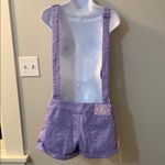 Fiorucci  Purple Salopette shorts. Italian size 42 and US size 8 Photo 3