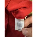 Le Tigre Polo Shirt Women Size Medium Red Anchors Buttons Short Sleeve Preppy Photo 6